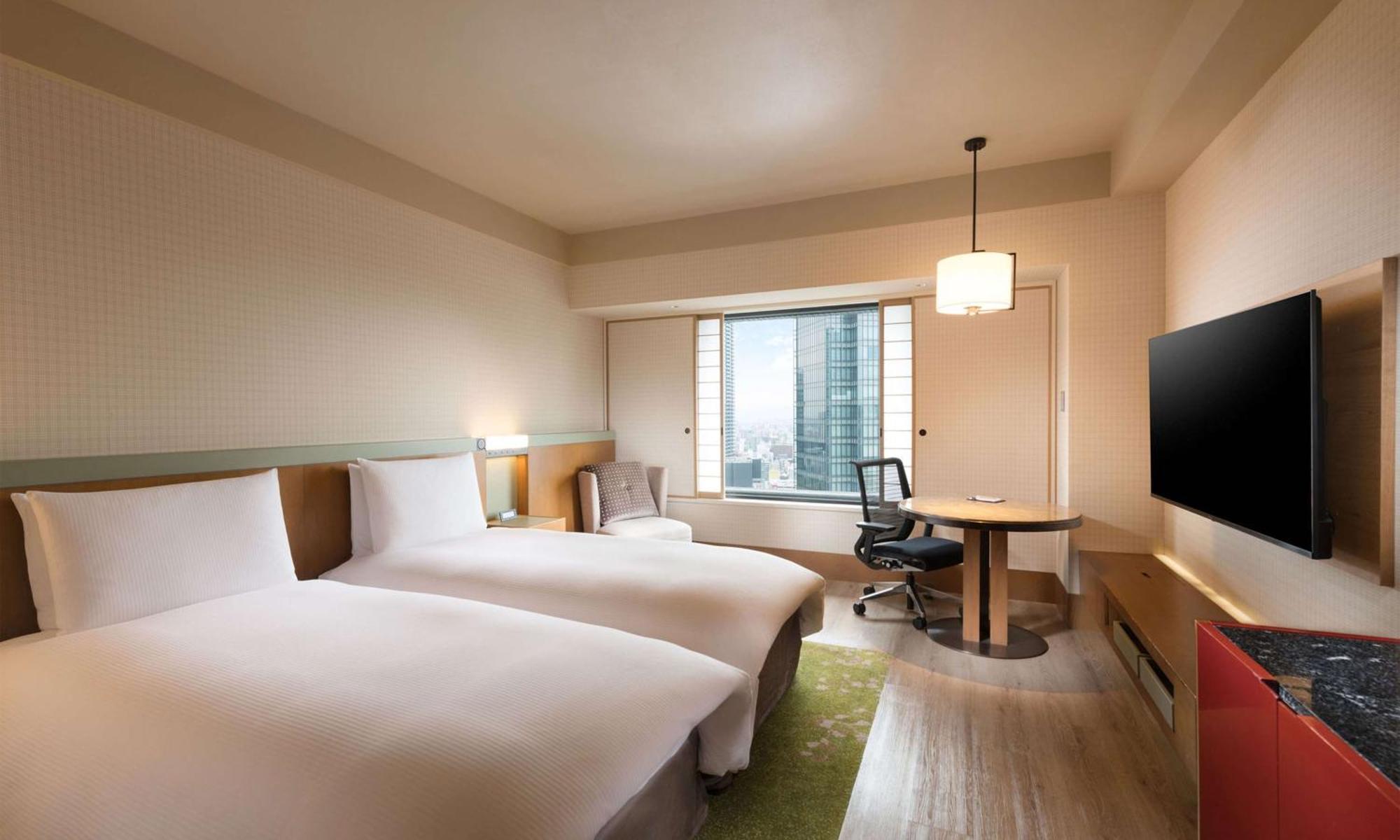 Hilton Osaka Hotel Exterior photo