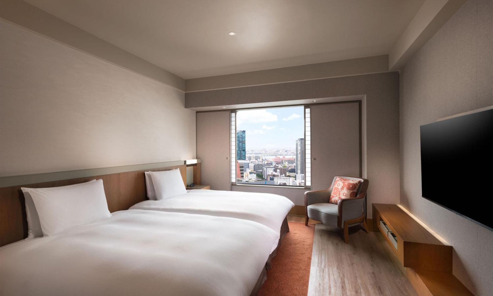 Hilton Osaka Hotel Exterior photo